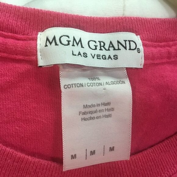 NWOT Women’s Sz. M Cotton Tee S/S MGM Lion Print - Picture 6 of 8